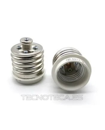 12.111. Adaptador de bombillas E40 a E27