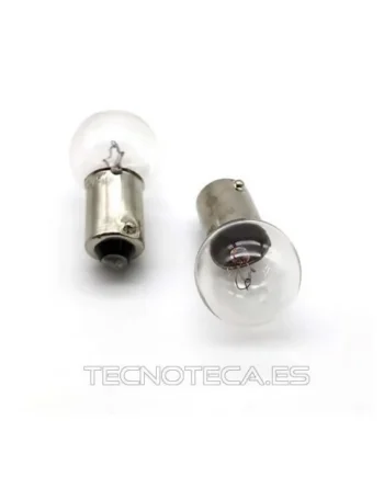 12.352/12/0.4. Bombilla 12V/0,4A 5W BA9 esferica