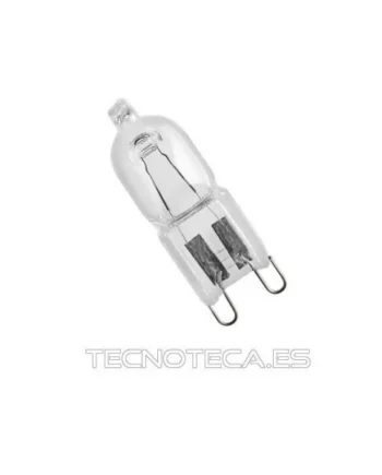 12.651/40. Lampara 230V 40W G-9 BIPIN TRANSPARENTE