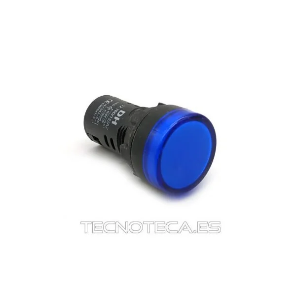 12.760/12/AZ. PILOTO LED 12 V AC DC AZUL 29