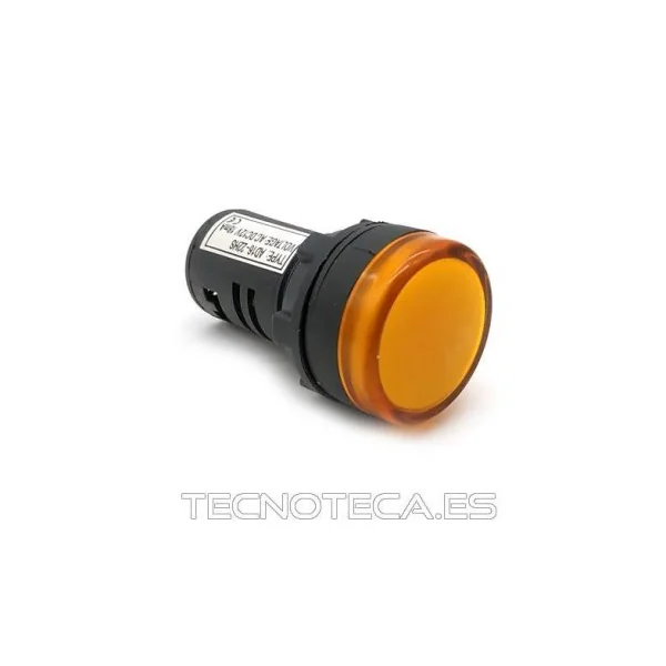12.760/24/AB. PILOTO LED 24 V AC DC AMBAR 29