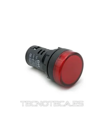 12.760/24/R. PILOTO LED 24 V AC DC ROJO 29