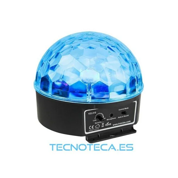 153.215. MINI STAR BOLA 6x3W RGBAW
