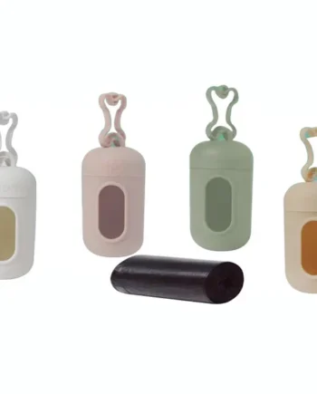 1 Dispensador 8cm. + 1 rollo bolsa de 15 pcs.