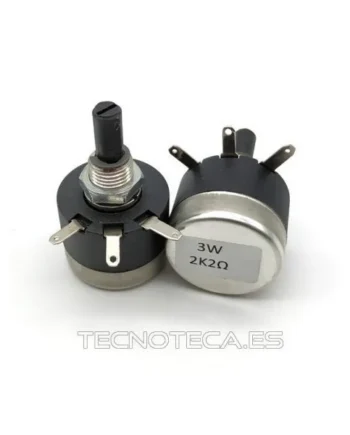 22K 3W. Potenciómetro bobinado