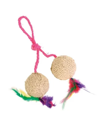 2 Pelotas con Cuerda - Pack de 4 unidades