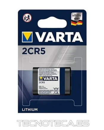 2CR5. PILA VARTA de LITIO 6V 1,5Ah