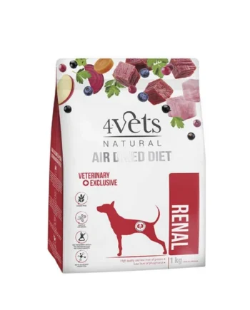 4 vets - Comida secada al aire renal