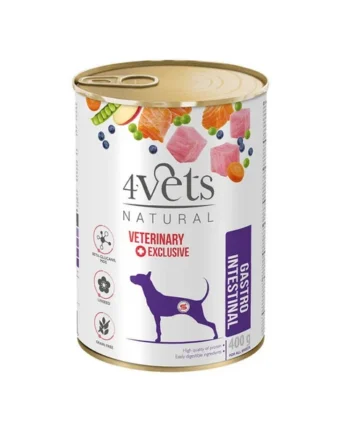 4 vets - Lata gastrointestinal 400gr