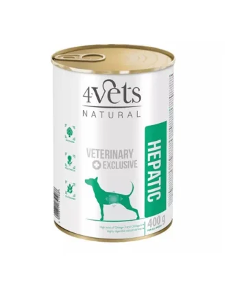 4 vets - Lata hepática 400gr