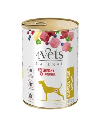 4 vets - Lata Urinary 400gr