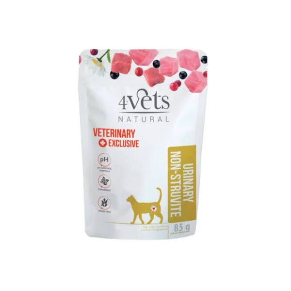 4 vets - Pouch Urinary gato 85 gr