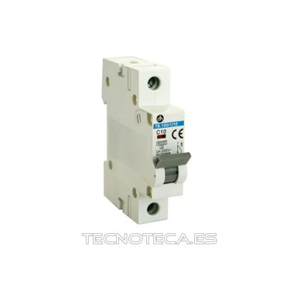 78.100/1/25. MAGNETOTERMICO 1P 25A 6KA