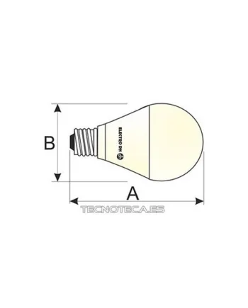 81.138/7/DIA. Bombilla LED luz dia mini 230VAC G45 E14 7W