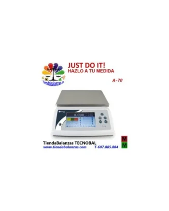 A70 3/6/15/30Kg 305x230mm Balanza cuentapiezas y control peso