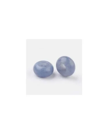 Abalorio de aventurina natural azul