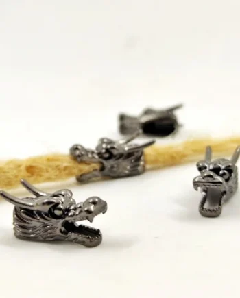 Abalorio Dragón para rastas finas