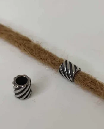 Abalorio Espiral de acero inoxidable