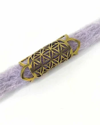 Abalorio Flor de la vida Artesanal de Latón
