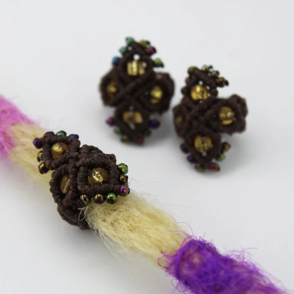 Abalorio macramé Autumn