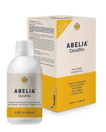 Abelia CERUOTIC limpiador cerumolítico oídos perros gatos 180 ml