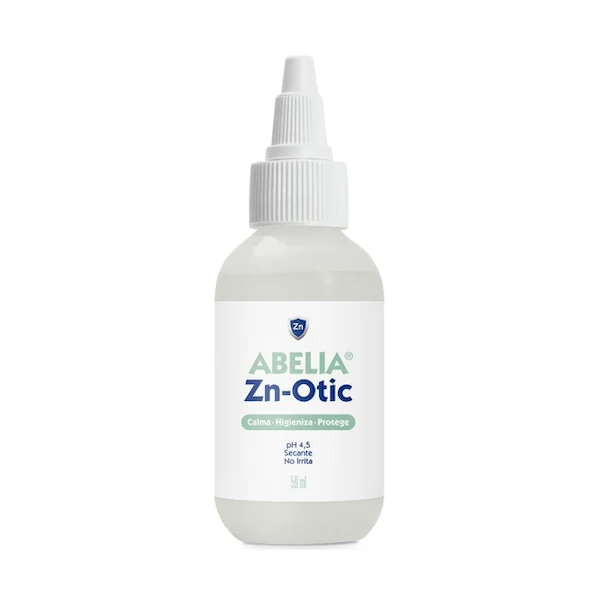 ABELIA Zn Otic para perros, gatos y exóticos