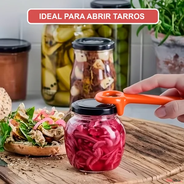 Abridor de tapa (ABS) Naranja
