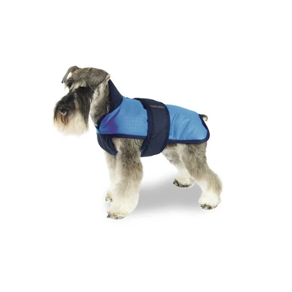 Abrigo +Zip Breathe Comfort Azul