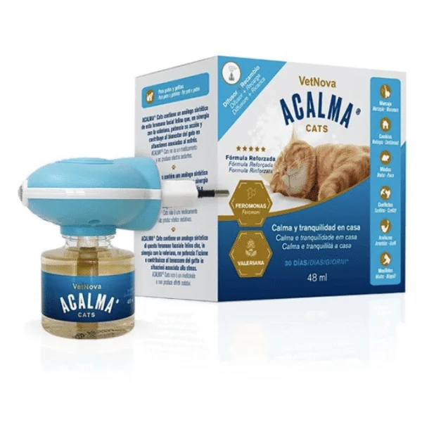 Acalma Gatos Difusor y Recambio 48 ml