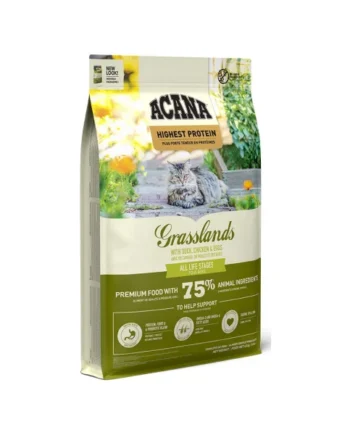 Acana Grasslands para gatos: Pienso sin cereales