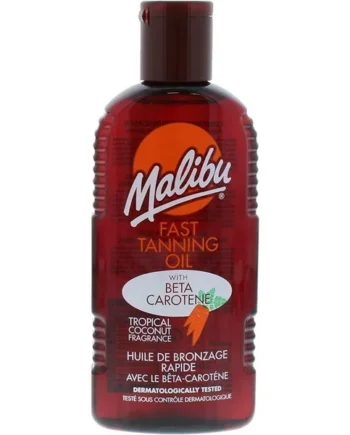 Aceite bronceado rapido Malibu
