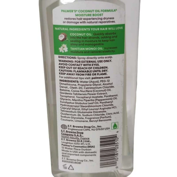 Aceite de coco especial raíces