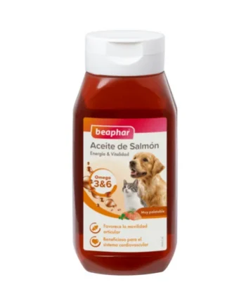 Aceite salmón Beaphar perros gatos 425 ml