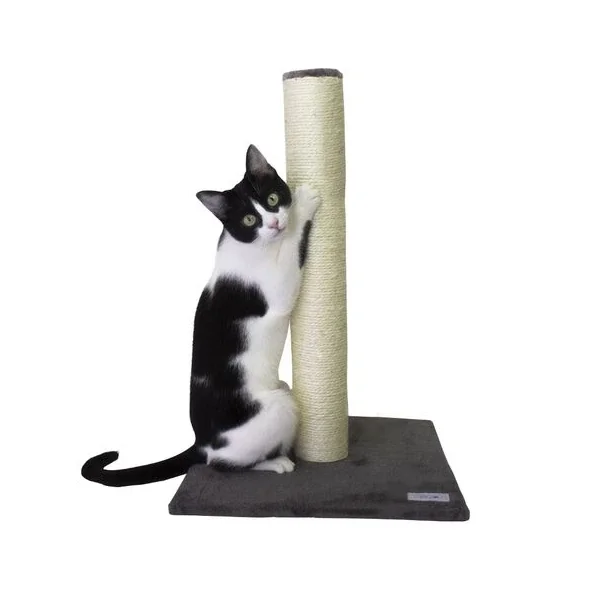 Acogedor Catshion Pole Rascador Gris Para Gatos para el confort del hogar - Compra ahora en Productos Para Gatos.