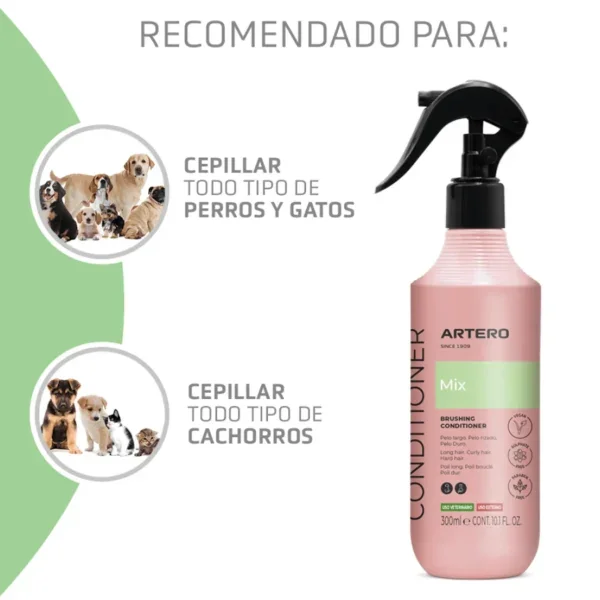 Acondicionador spray artero MIX perros gatos 300 ml