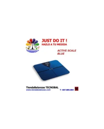 Active scale BLUE 180Kg 100g 302x302x26mm de Baxtran
