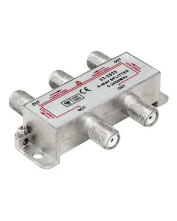 ACTV122. Splitter TV 1 entrada 4 salidas 5-2450MHz