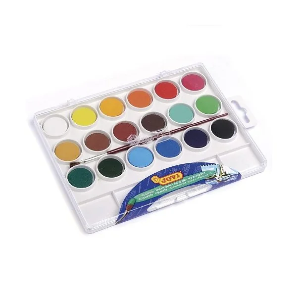 Acuarela Jovi estuche 18 colores Multicolor