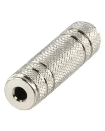 Adaptador audio estereo JACK 3.5/H - JACK 3.5/H Gris