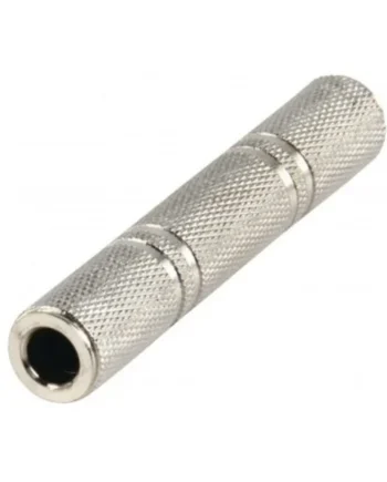 Adaptador audio mono JACK 6.35/H - JACK 6.35/H Gris