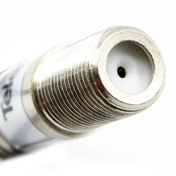 Adaptador bloqueador DC tipo F Gris