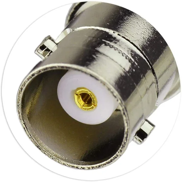 Adaptador BNC hembra Gris