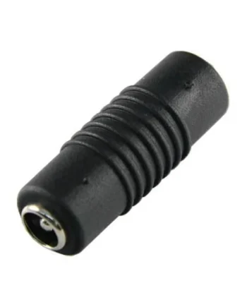 Adaptador DC hembra 5.5x2.1mm Negro