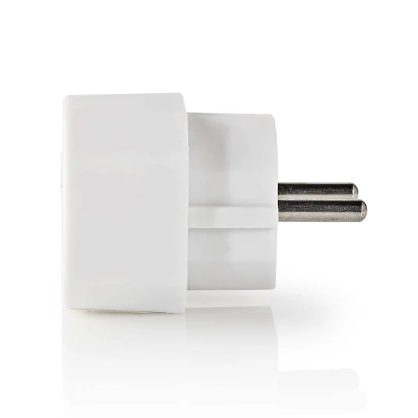 Adaptador doble de Enchufes Europeo Blanco