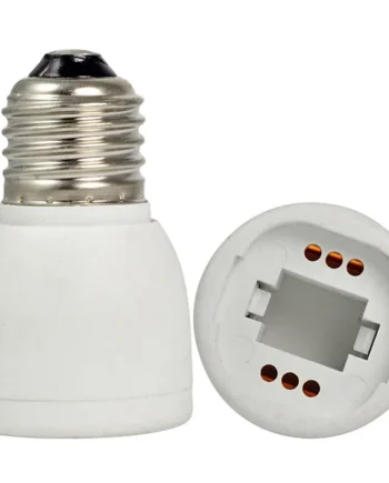Adaptador E27 a G24 Blanco