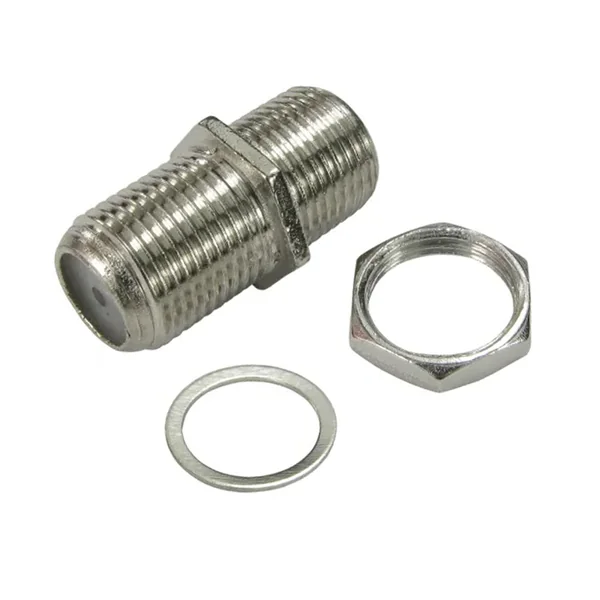 Adaptador F hembra Gris