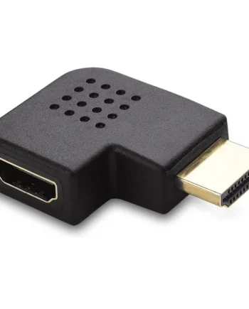 Adaptador HDMI acodado derecha 270 grados Negro