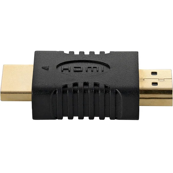 Adaptador hdmi tipo A macho-macho Negro
