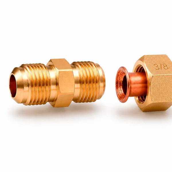 Adaptador Macho 3/8 para Aire Acondicionado y Refrigeración