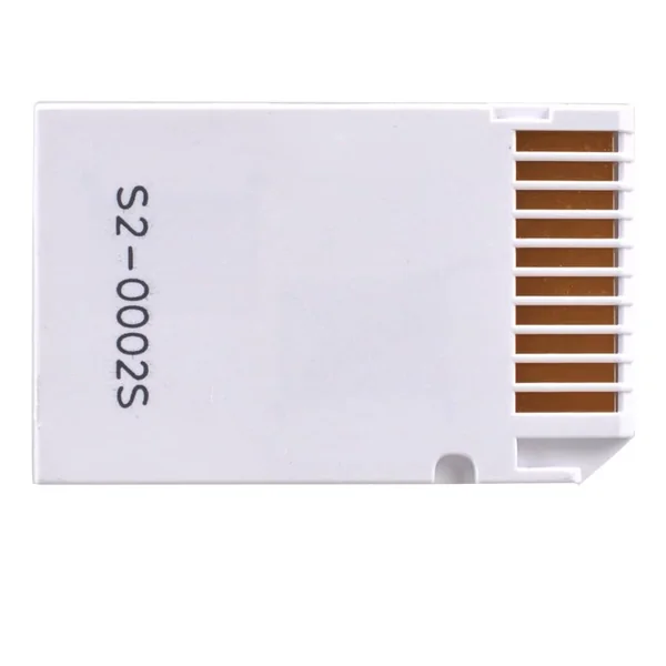 Adaptador micro SD a memory stick pro duo dual Blanco
